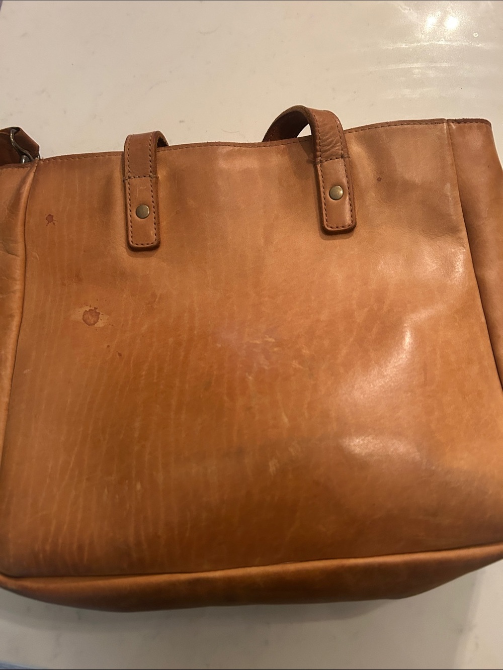 Parker Tan Leather purse - Picture 3 of 8